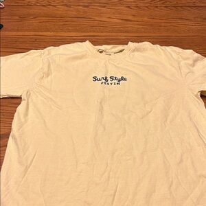 Surf Style Men's Yellow Tee/8